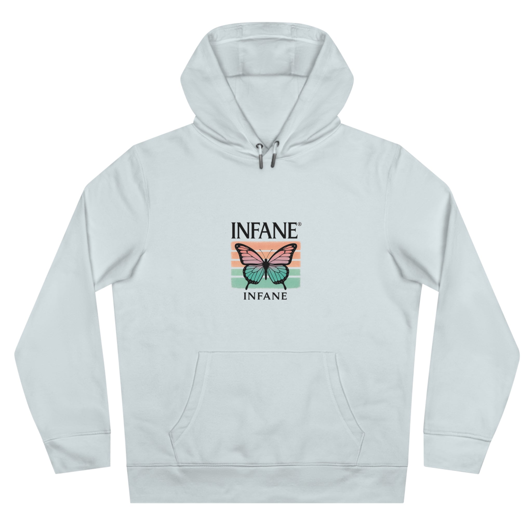 King Butterfly Hooded Sweatshirt - Unisex Hoodie EU