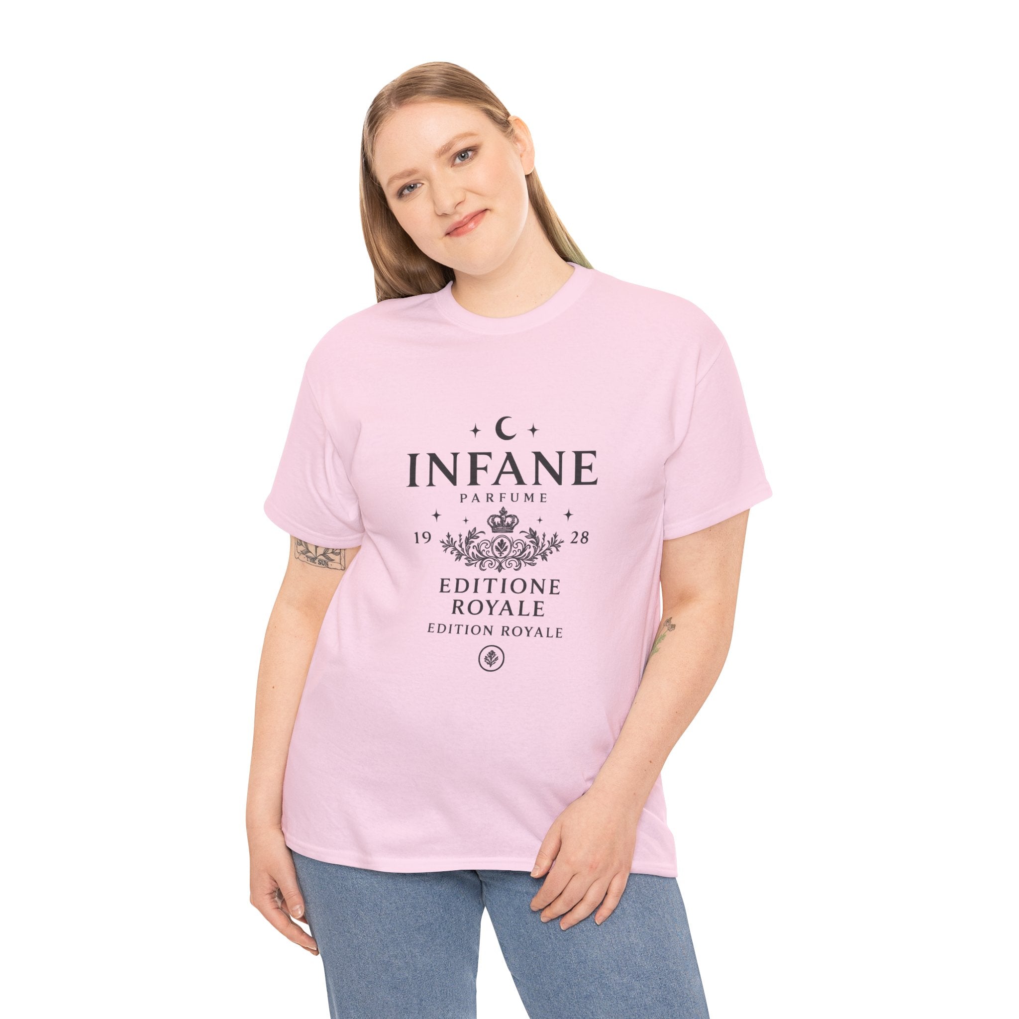 Unisex Heavy Cotton Tshirt | Infane Parfume Edition Royale Eu