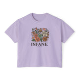 Floral Women's Boxy Tshirt