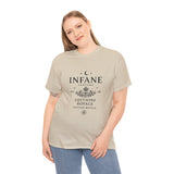 Unisex Heavy Cotton Tshirt | Infane Parfume Edition Royale Eu