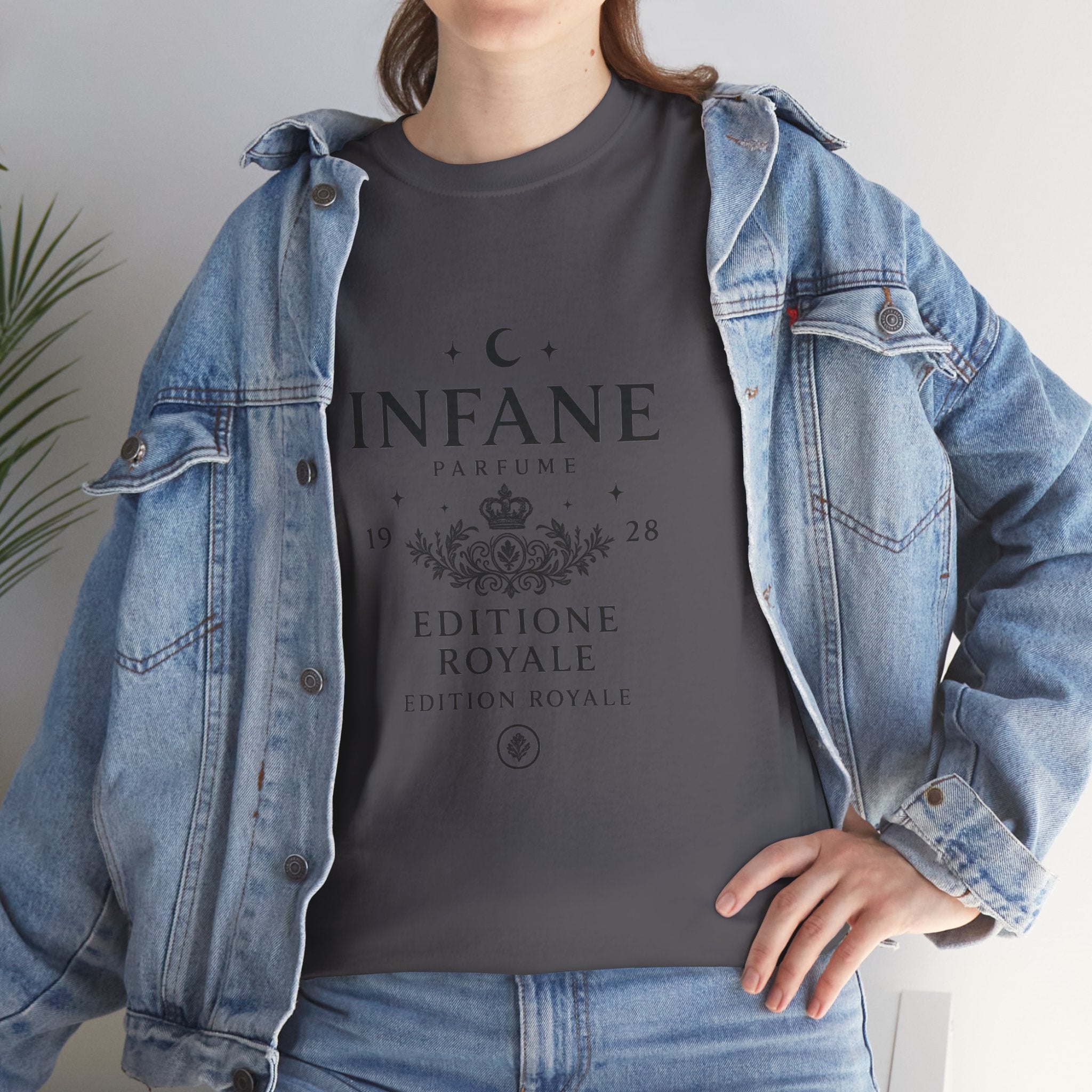 Unisex Heavy Cotton Tshirt | Infane Parfume Edition Royale Eu