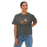 Floral Women's Boxy Tshirt