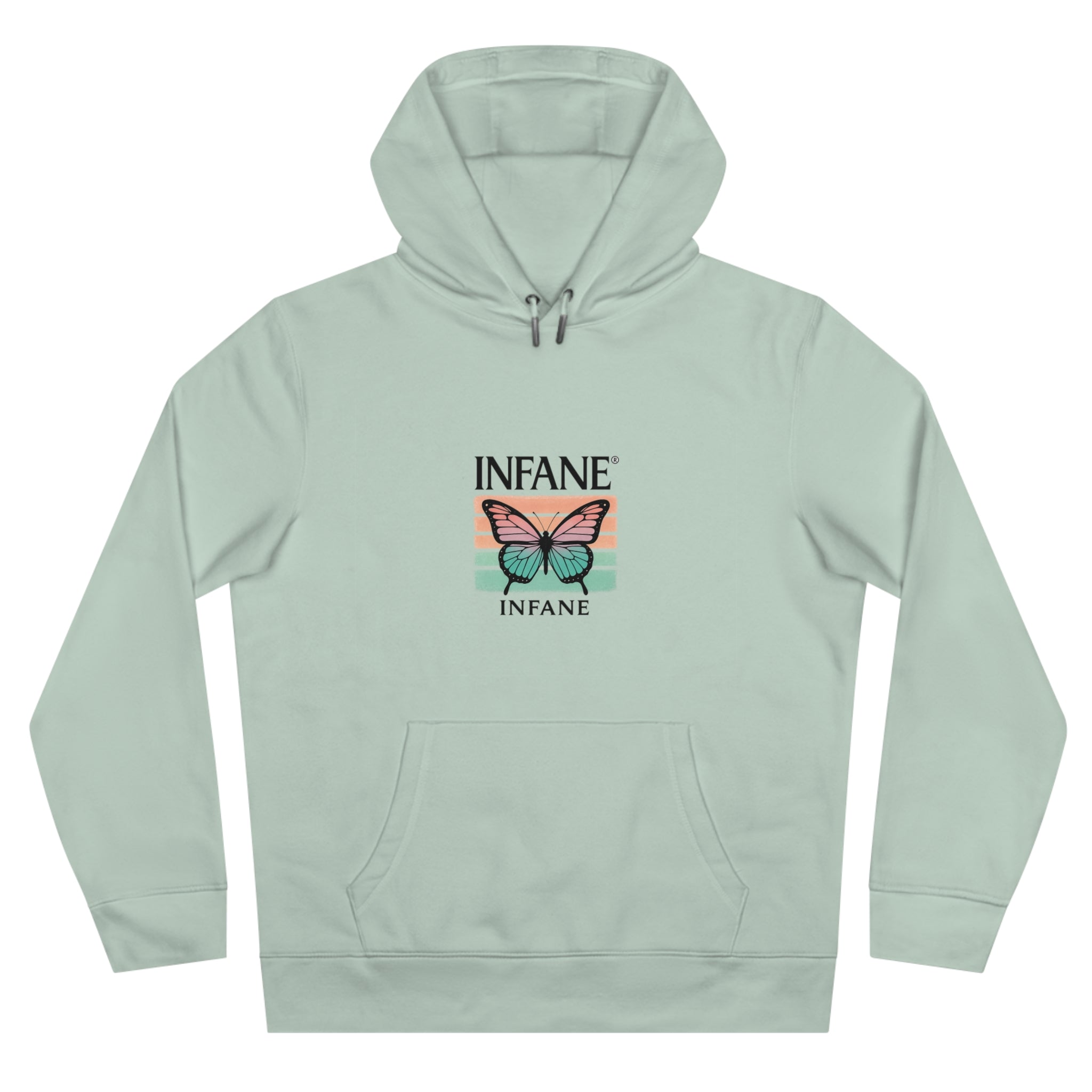 King Butterfly Hooded Sweatshirt - Unisex Hoodie EU