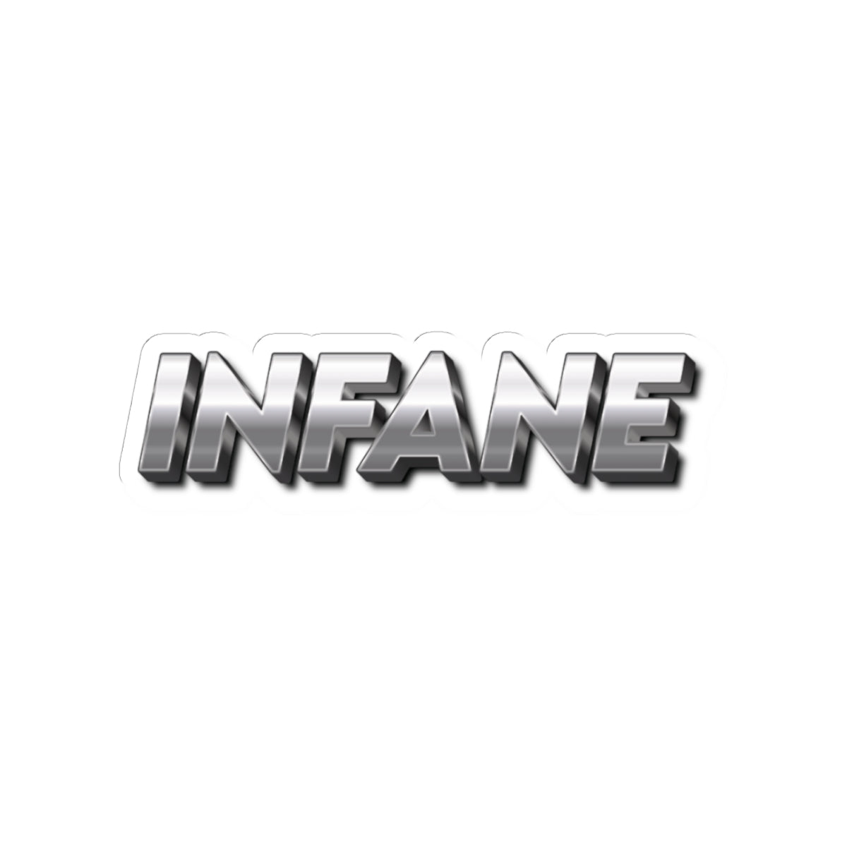 Infane Stickers for Creative Expression, Laptop Decor, Phone Case, Skateboard, Gift Ideas, Customizable Stickers, Youthful Vibe