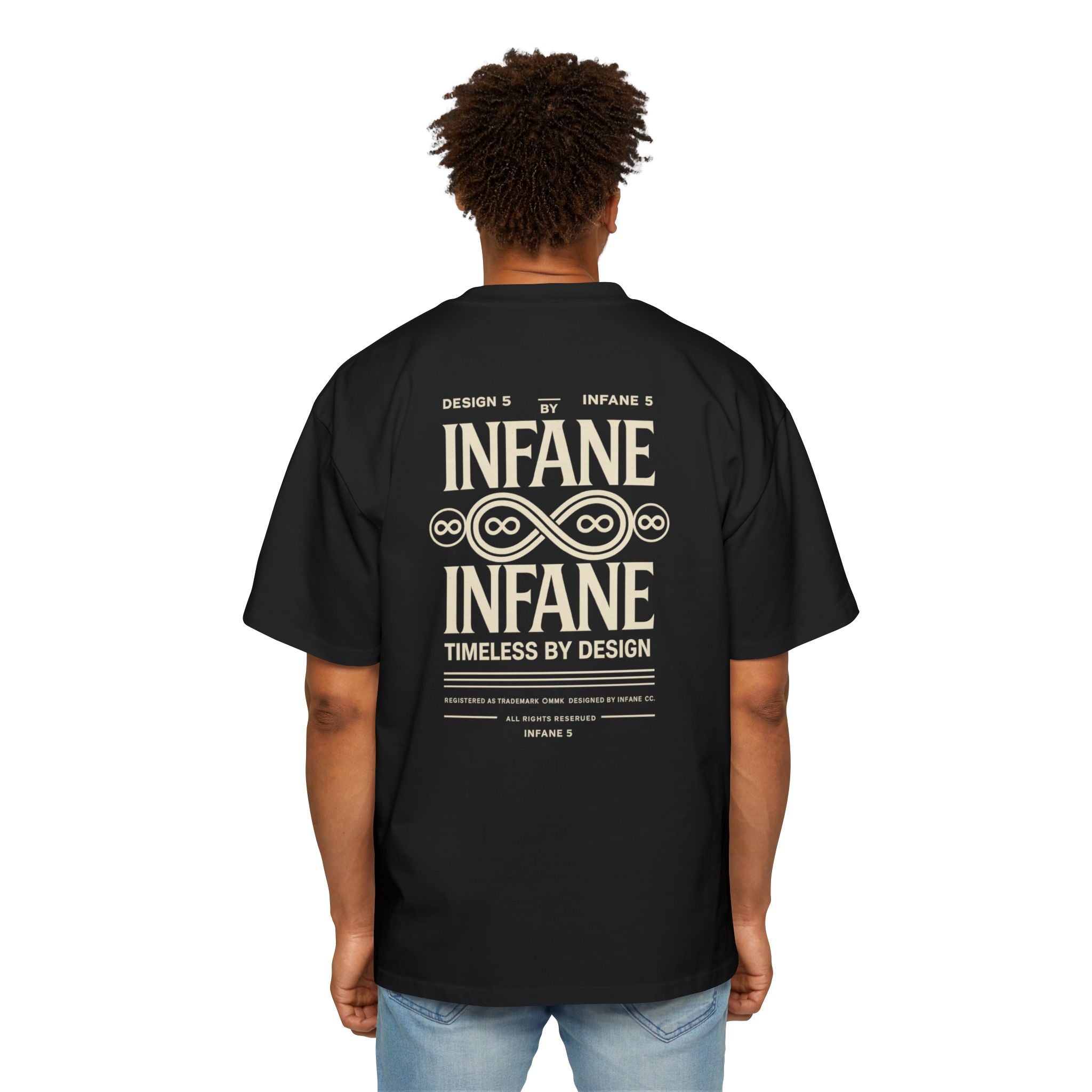 Heavy Luxury Oversized Te Streetwear | Tshirt Infane