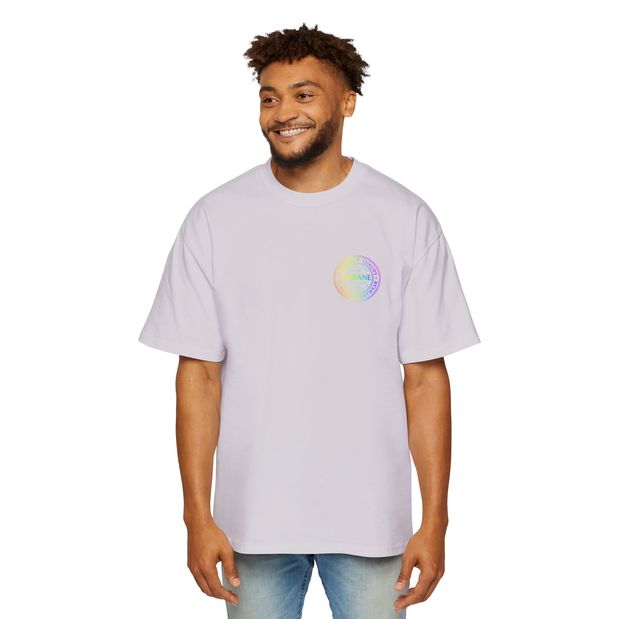 Men's Heavy Oversized Circle T-shirt | Infane Tshirt