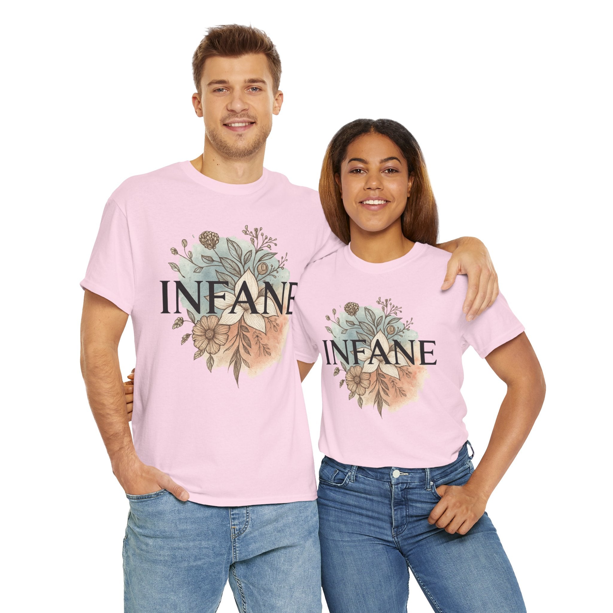 Floral Infane Unisex Heavy Cotton TxEU