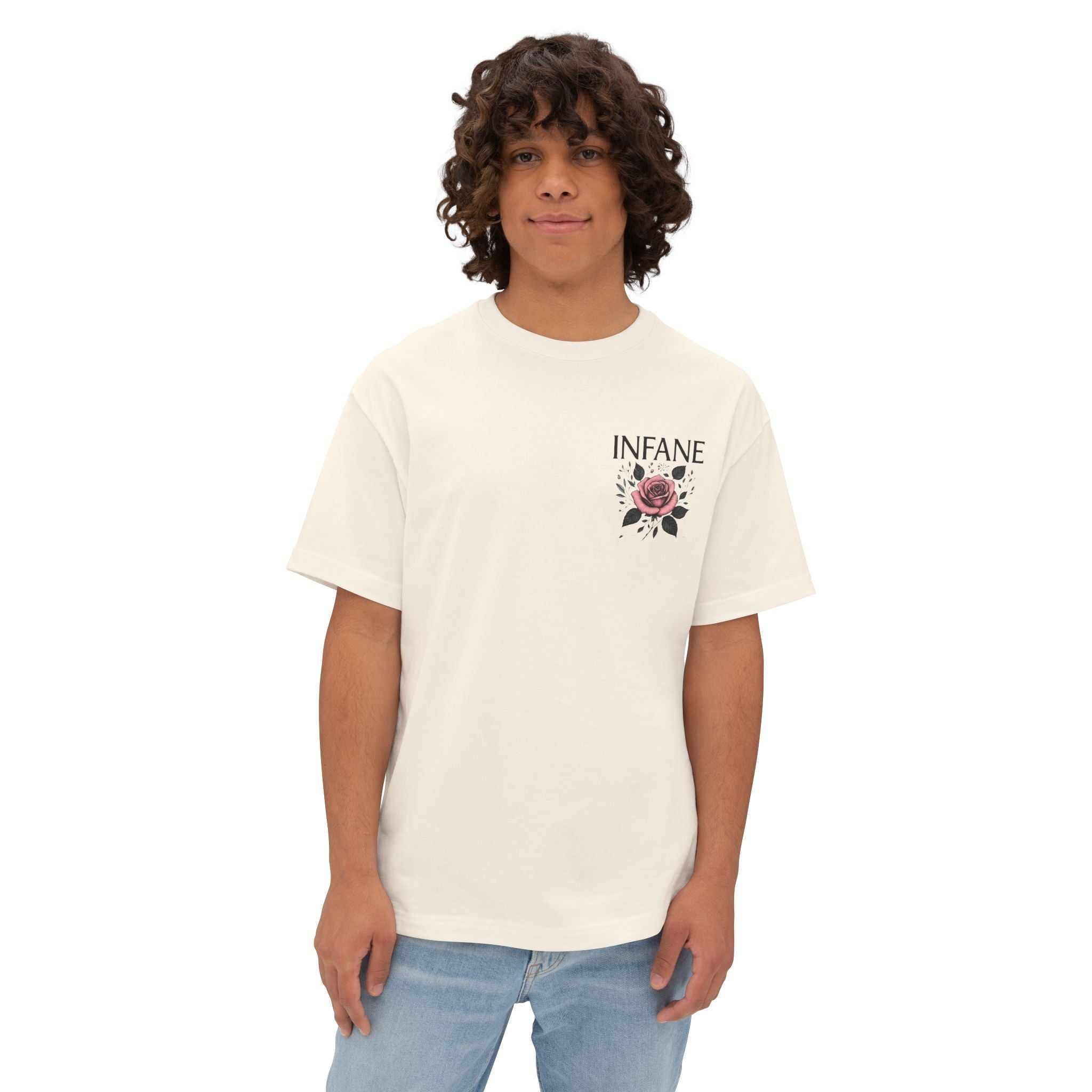 Rose Oversized Tee Man n Woman