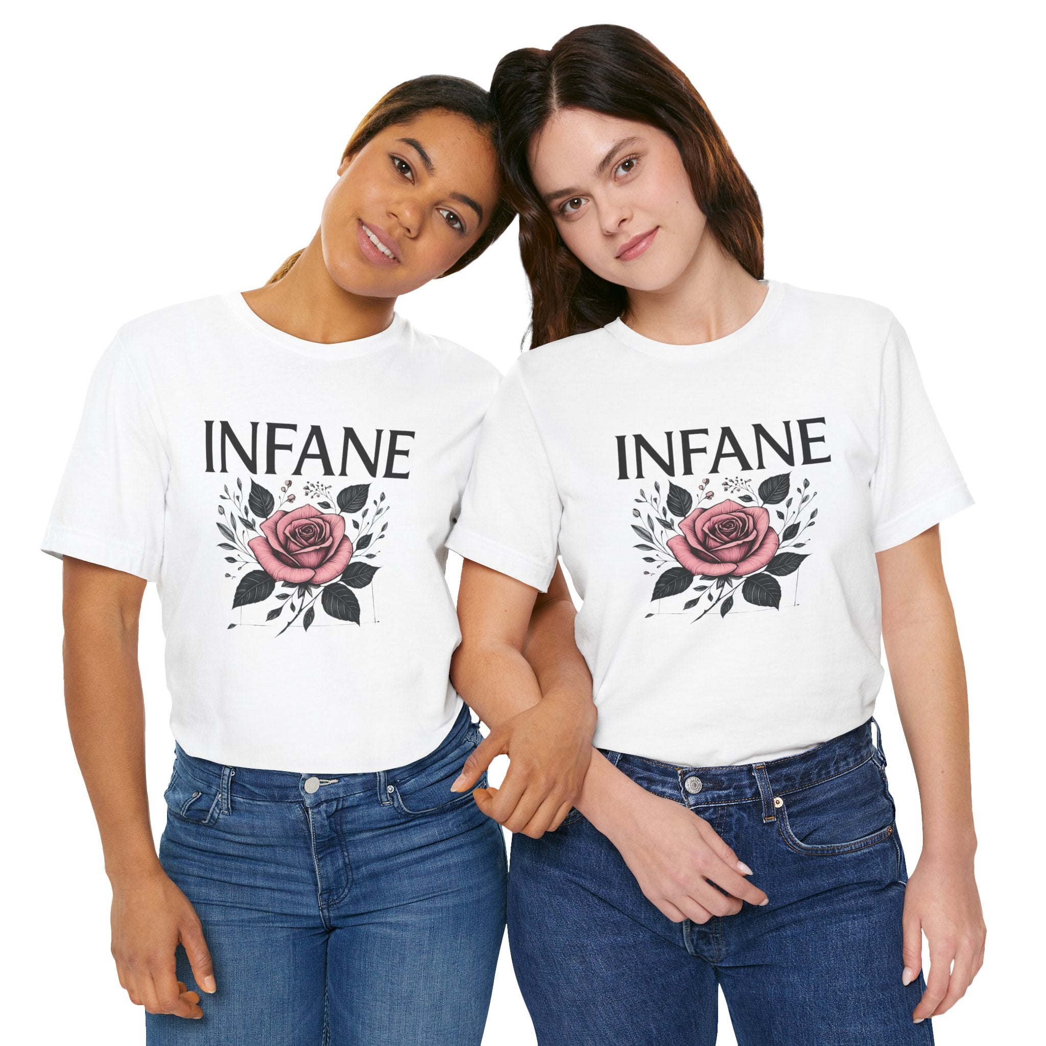 Infane Floral Short Sleeve Te X Unisex Shirt