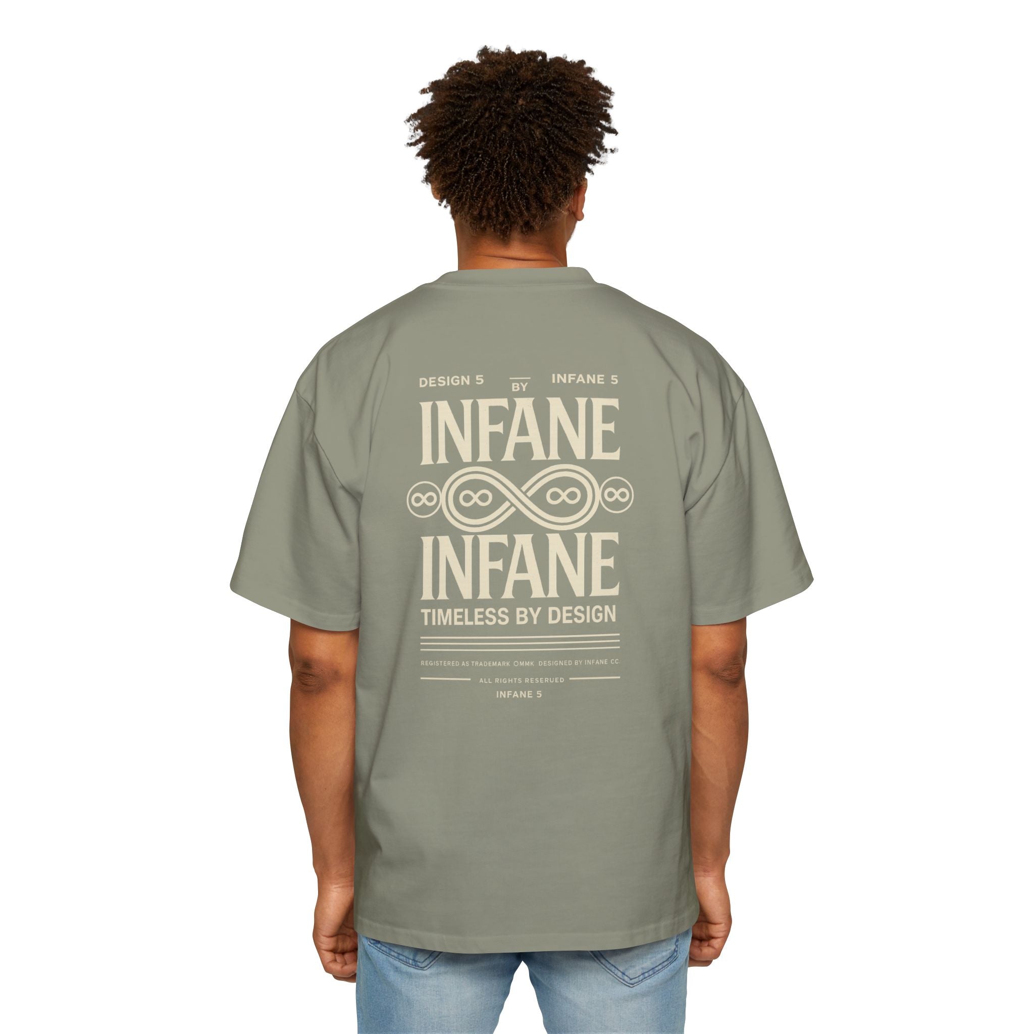 Heavy Luxury Oversized Te Streetwear | Tshirt Infane