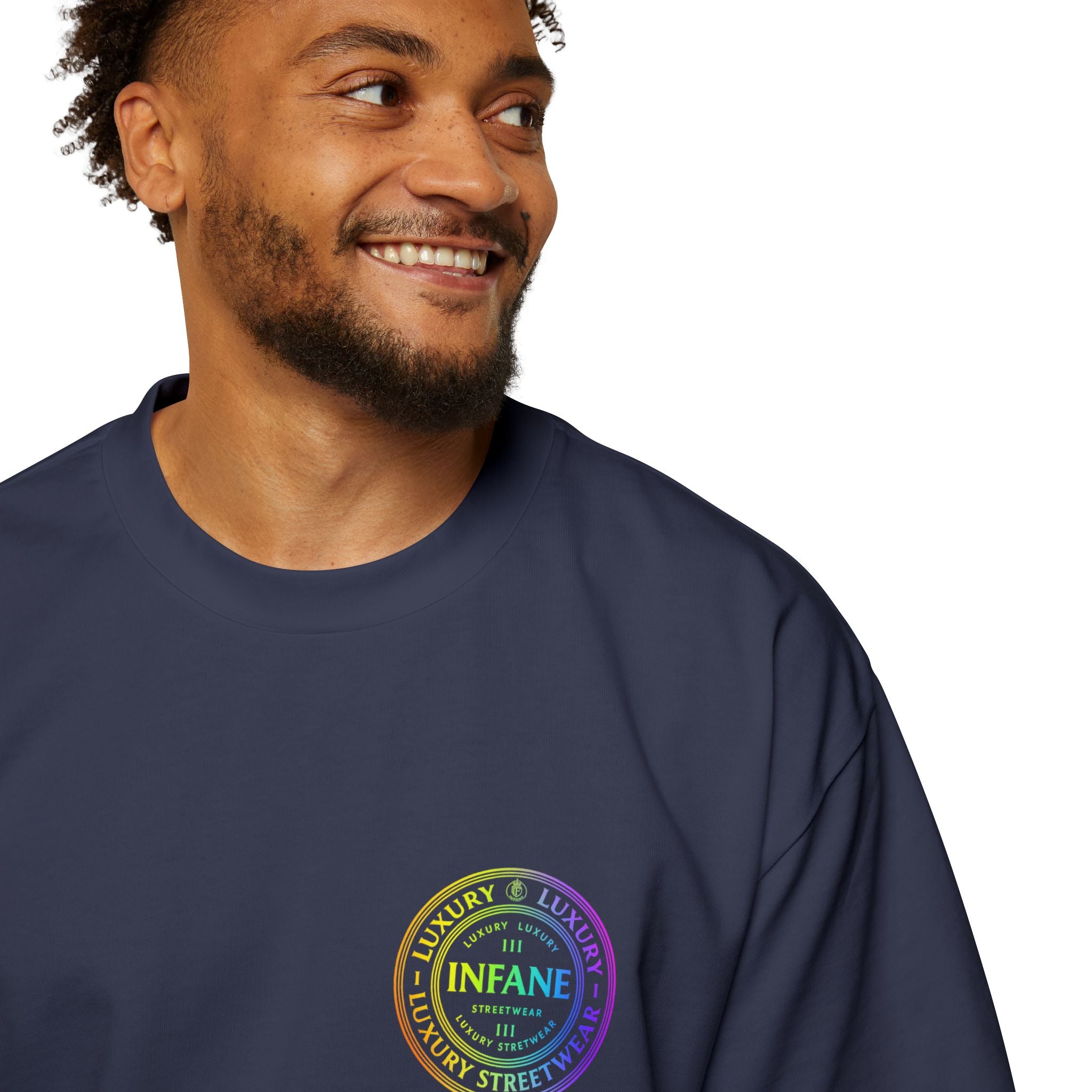 Men's Heavy Oversized Circle T-shirt | Infane Tshirt