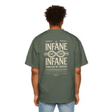 Heavy Luxury Oversized Te Streetwear | Tshirt Infane