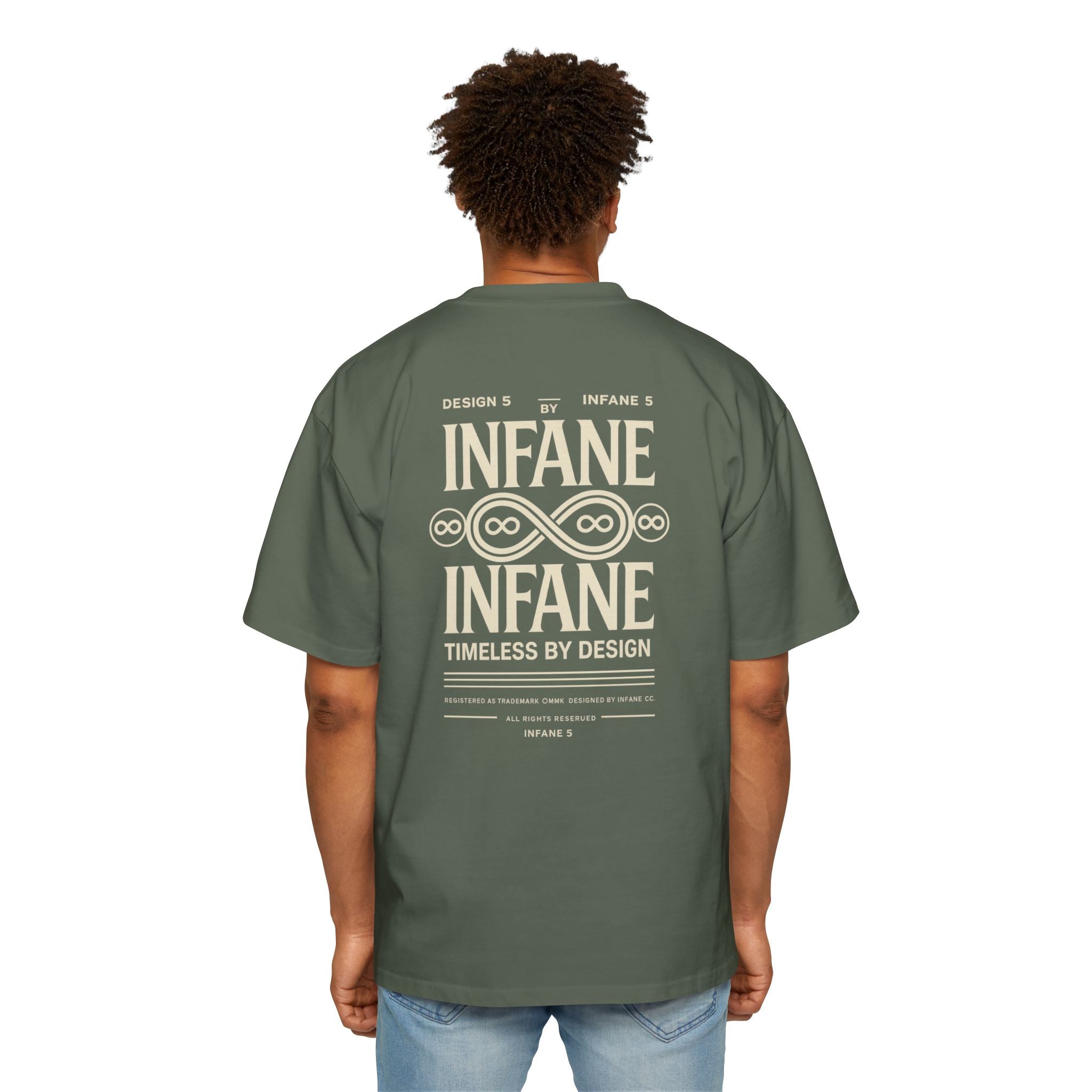 Heavy Luxury Oversized Te Streetwear | Tshirt Infane