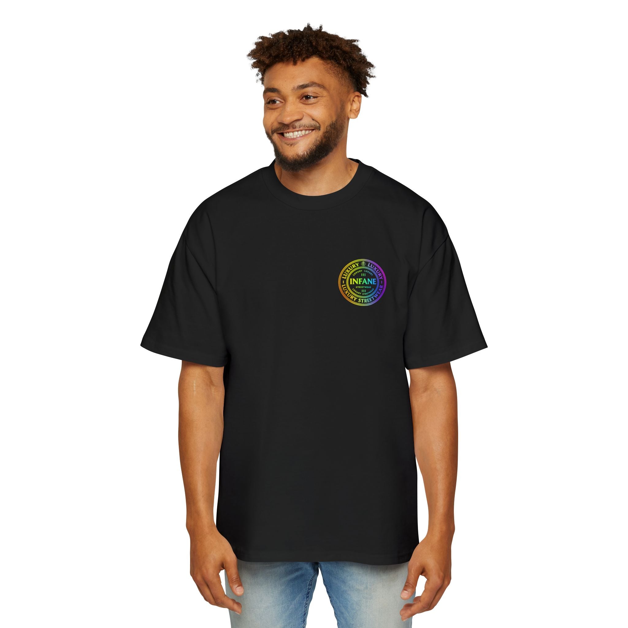 Men's Heavy Oversized Circle T-shirt | Infane Tshirt