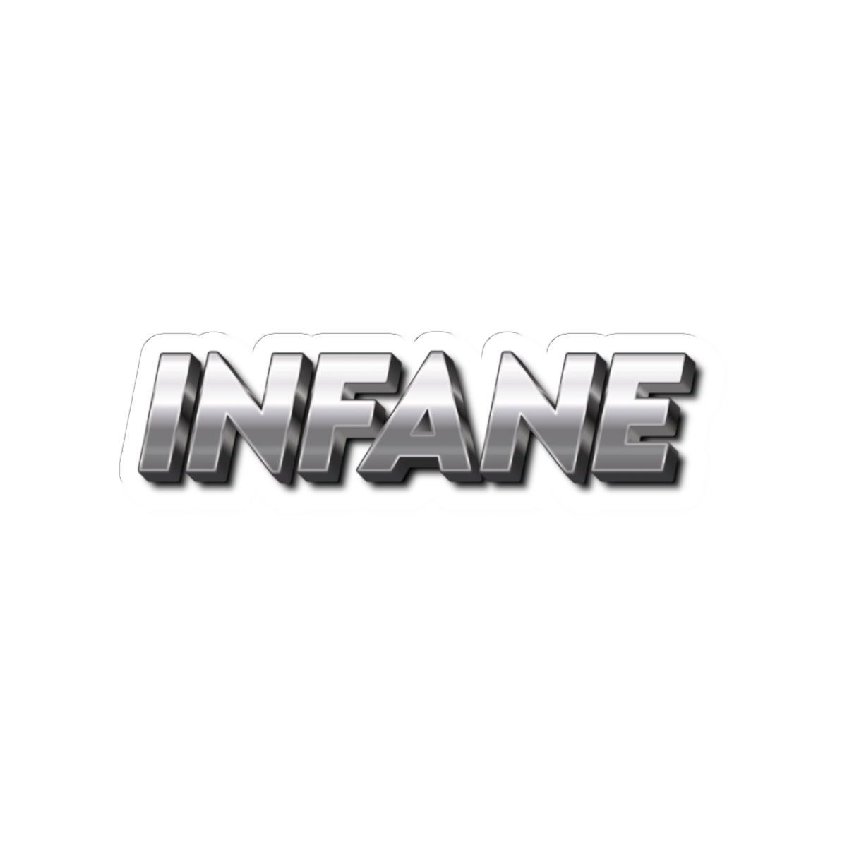 Infane Stickers for Creative Expression, Laptop Decor, Phone Case, Skateboard, Gift Ideas, Customizable Stickers, Youthful Vibe