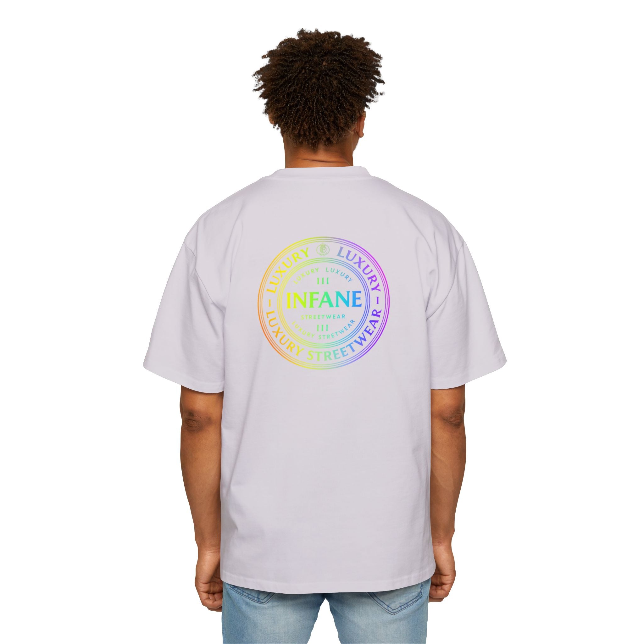 Men's Heavy Oversized Circle T-shirt | Infane Tshirt
