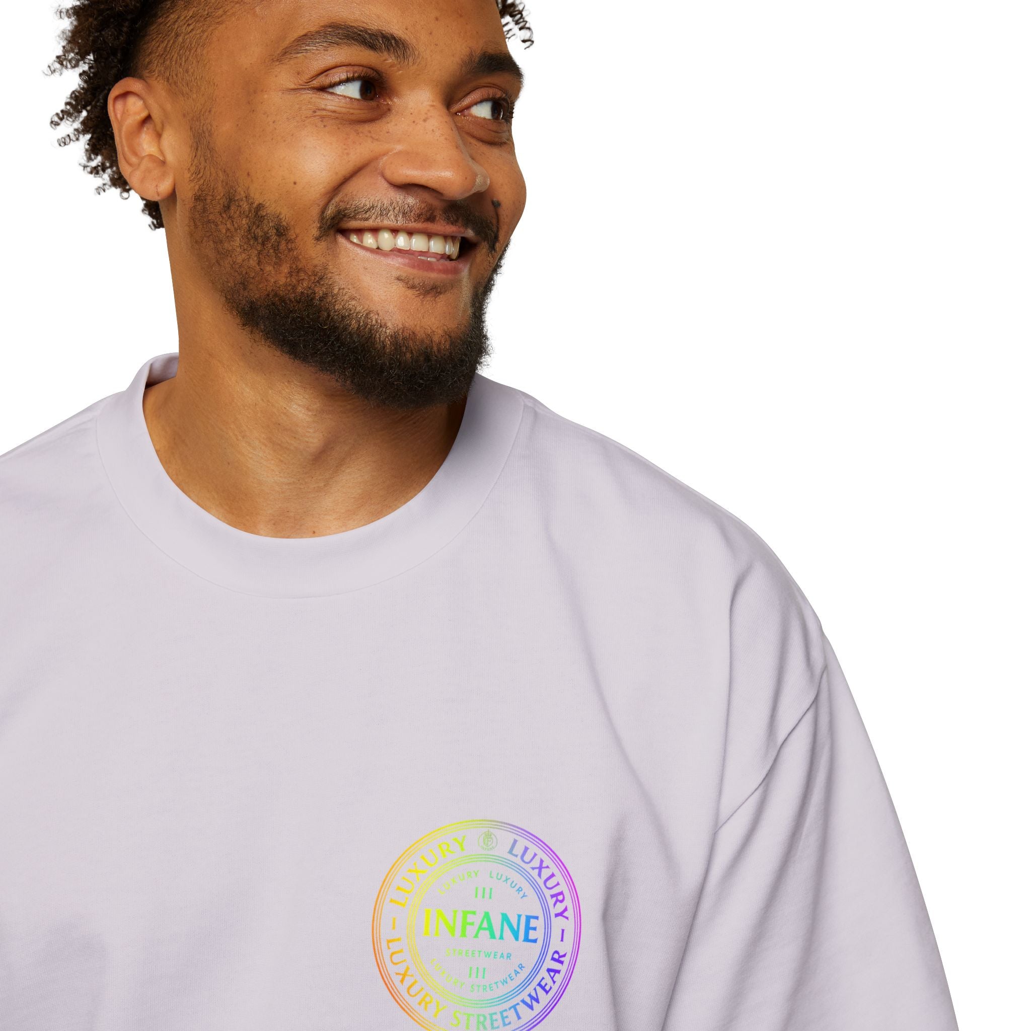 Men's Heavy Oversized Circle T-shirt | Infane Tshirt