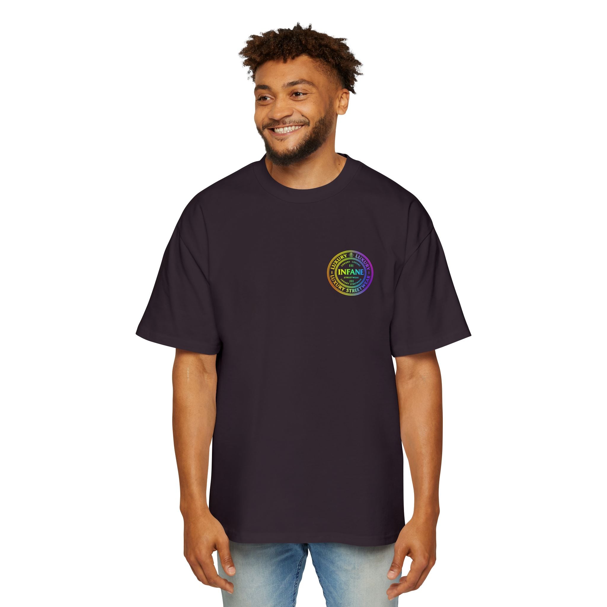 Men's Heavy Oversized Circle T-shirt | Infane Tshirt