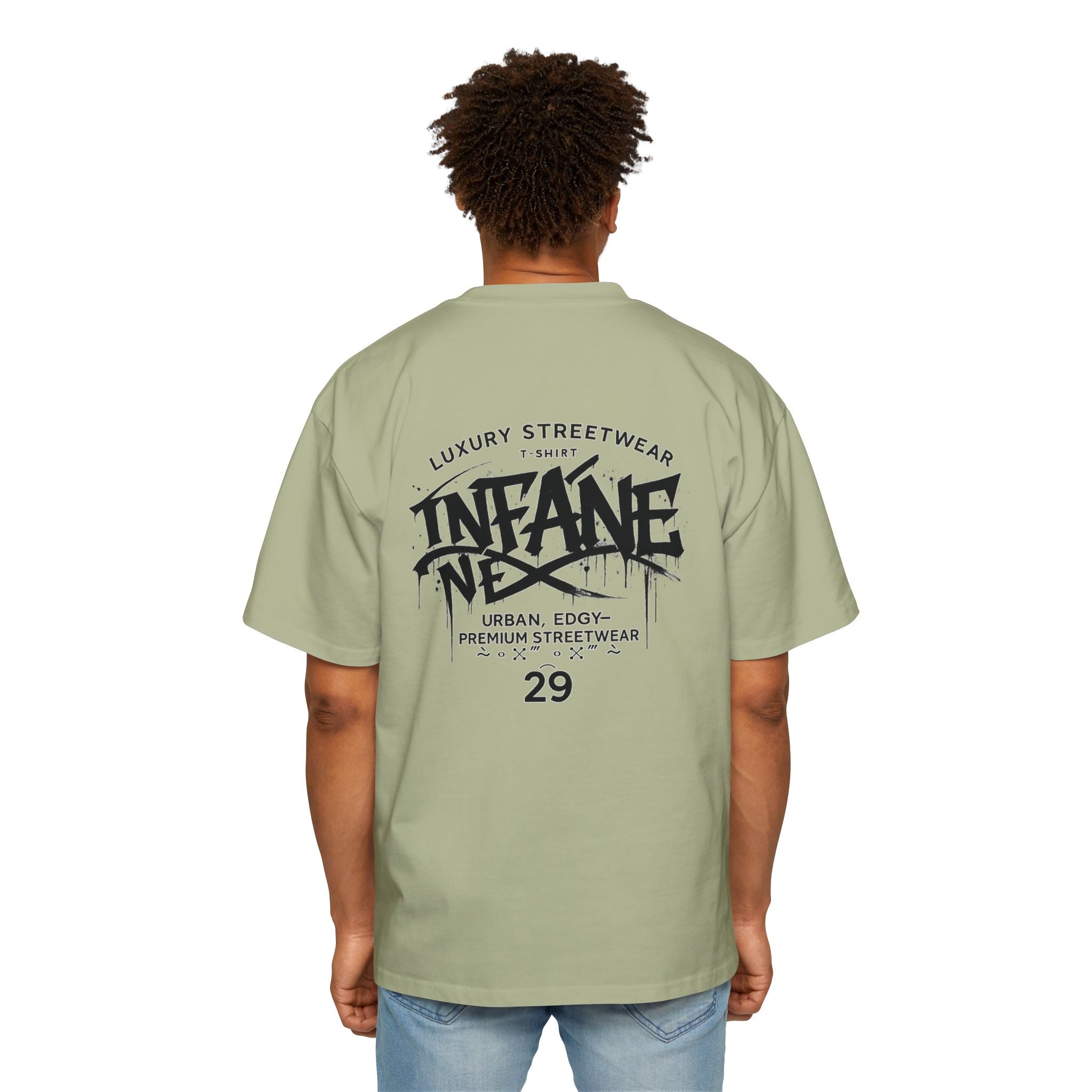 Graffity Streetwear Men's Oversized Tee | Infane Tshirt