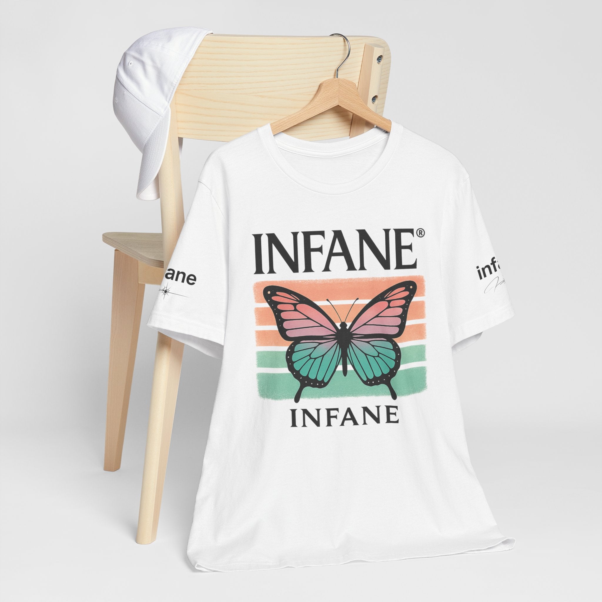 Butterfly Graphic Unisex Jersey TxEu