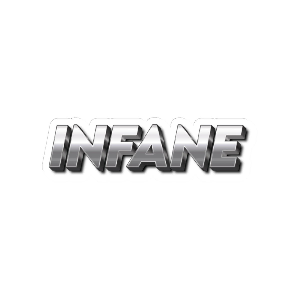 Infane Stickers for Creative Expression, Laptop Decor, Phone Case, Skateboard, Gift Ideas, Customizable Stickers, Youthful Vibe