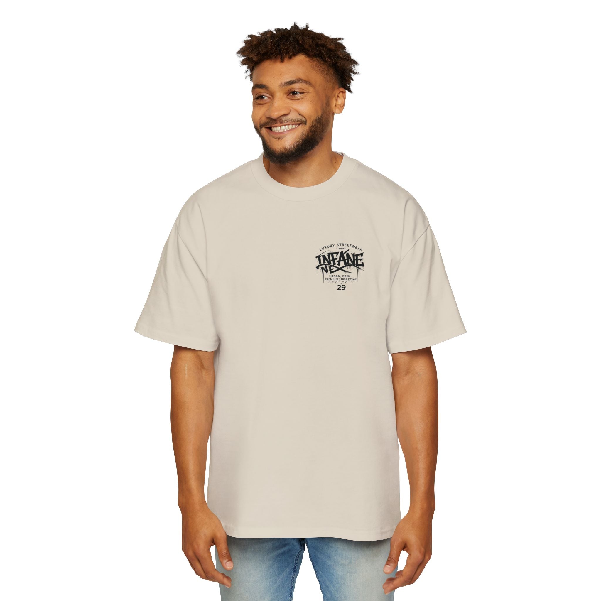 Graffity Streetwear Men's Oversized Tee | Infane Tshirt