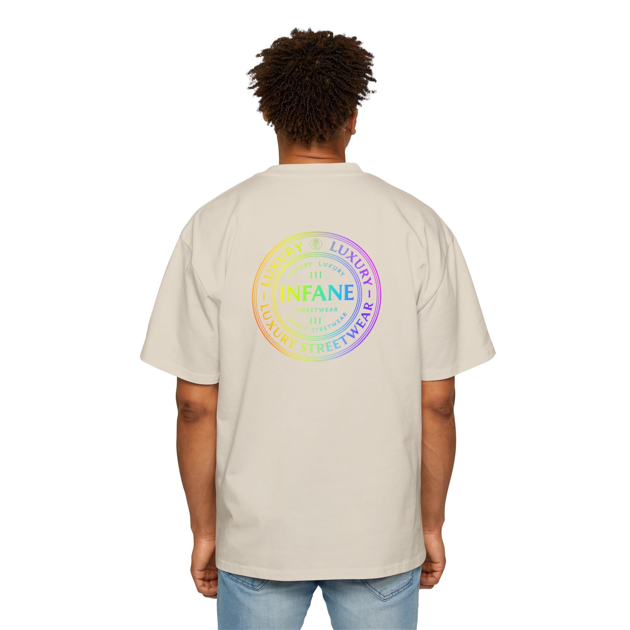 Men's Heavy Oversized Circle T-shirt | Infane Tshirt