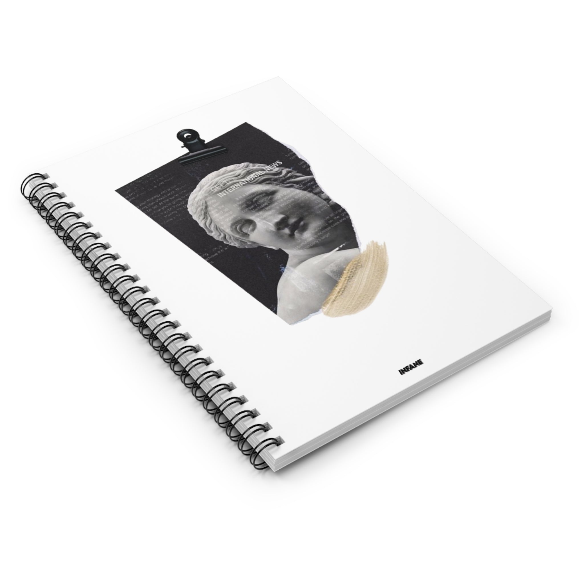 Spiral Notebook x Ruled Lines