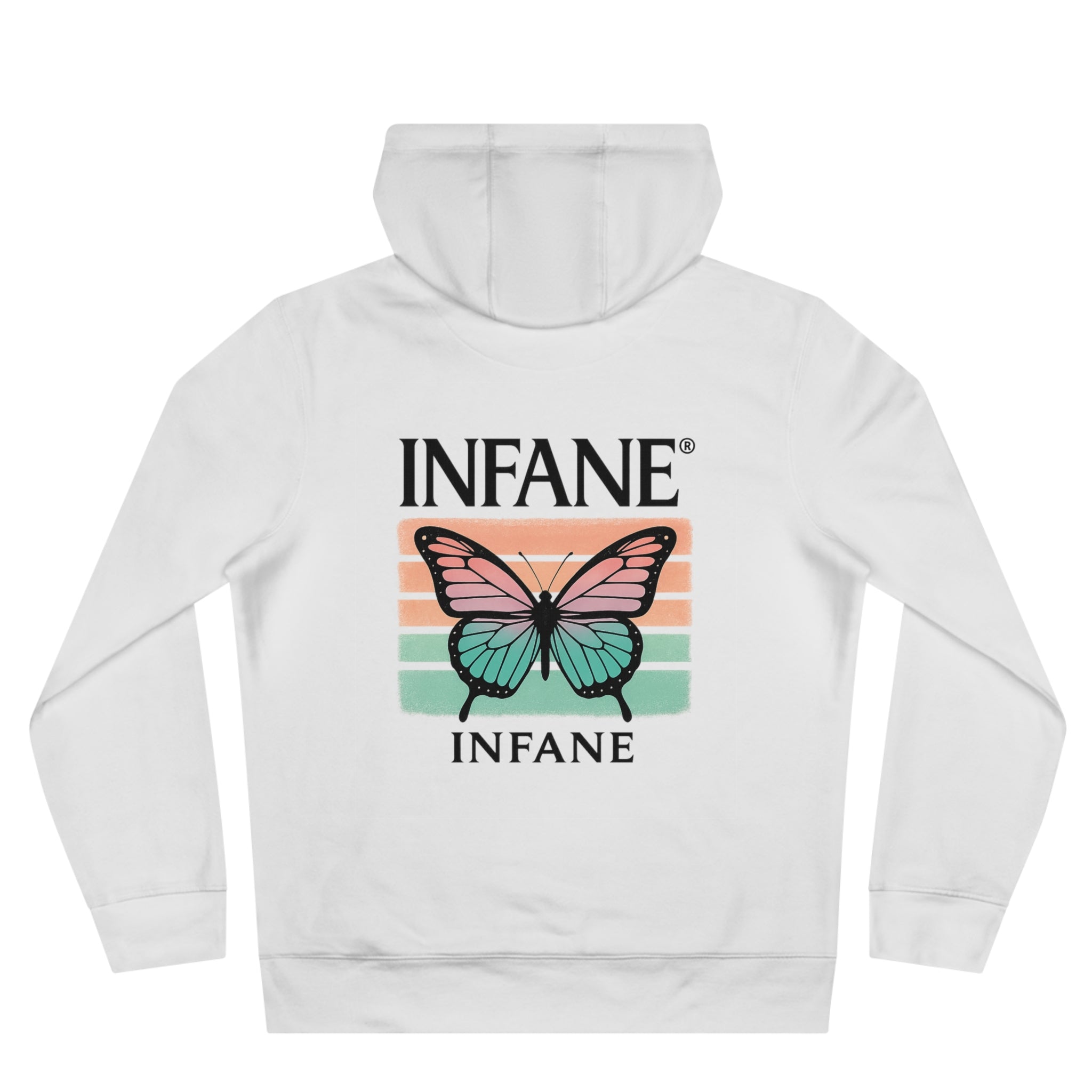 King Butterfly Hooded Sweatshirt - Unisex Hoodie EU