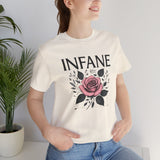 Infane Floral Short Sleeve Te X Unisex Shirt