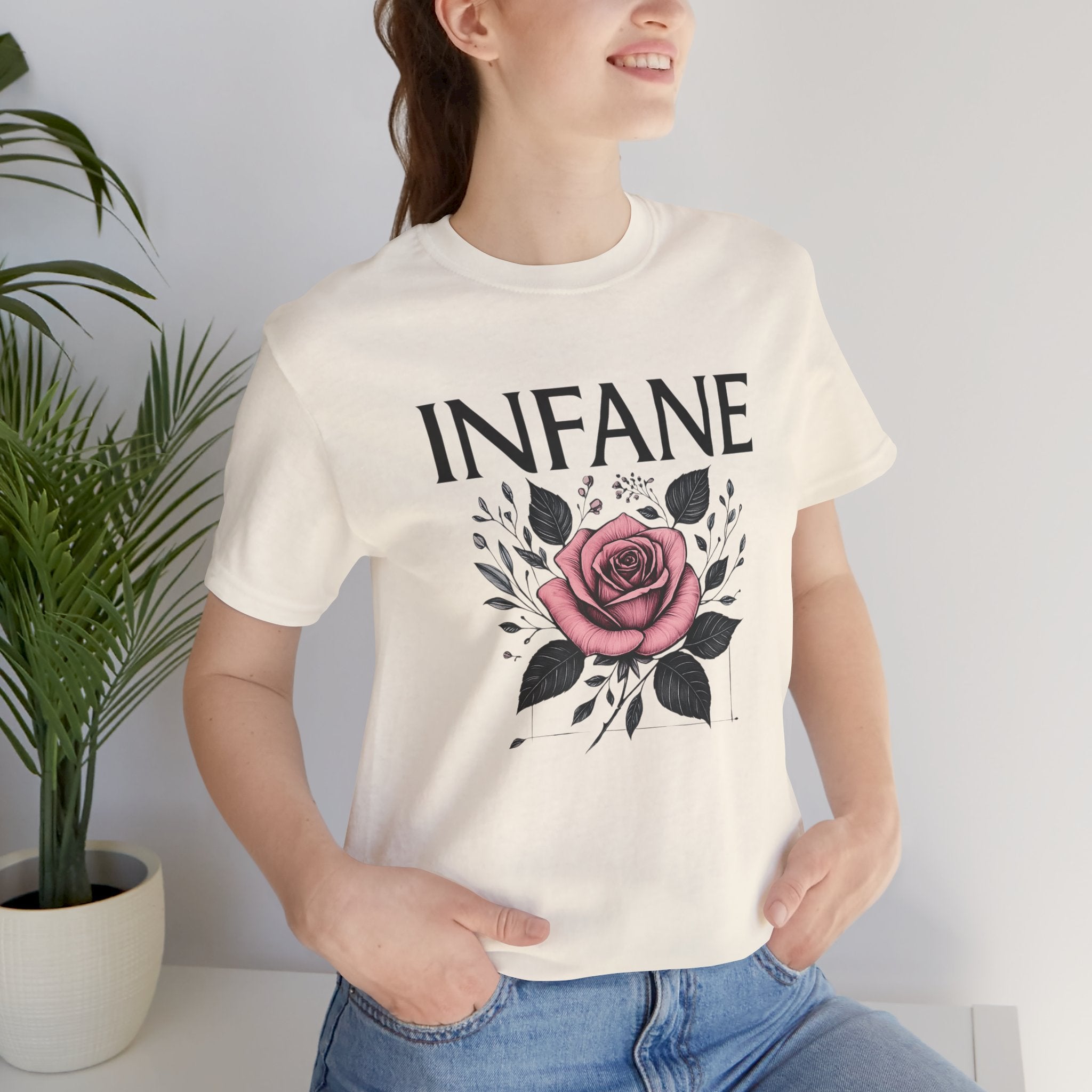 Infane Floral Short Sleeve Te X Unisex Shirt