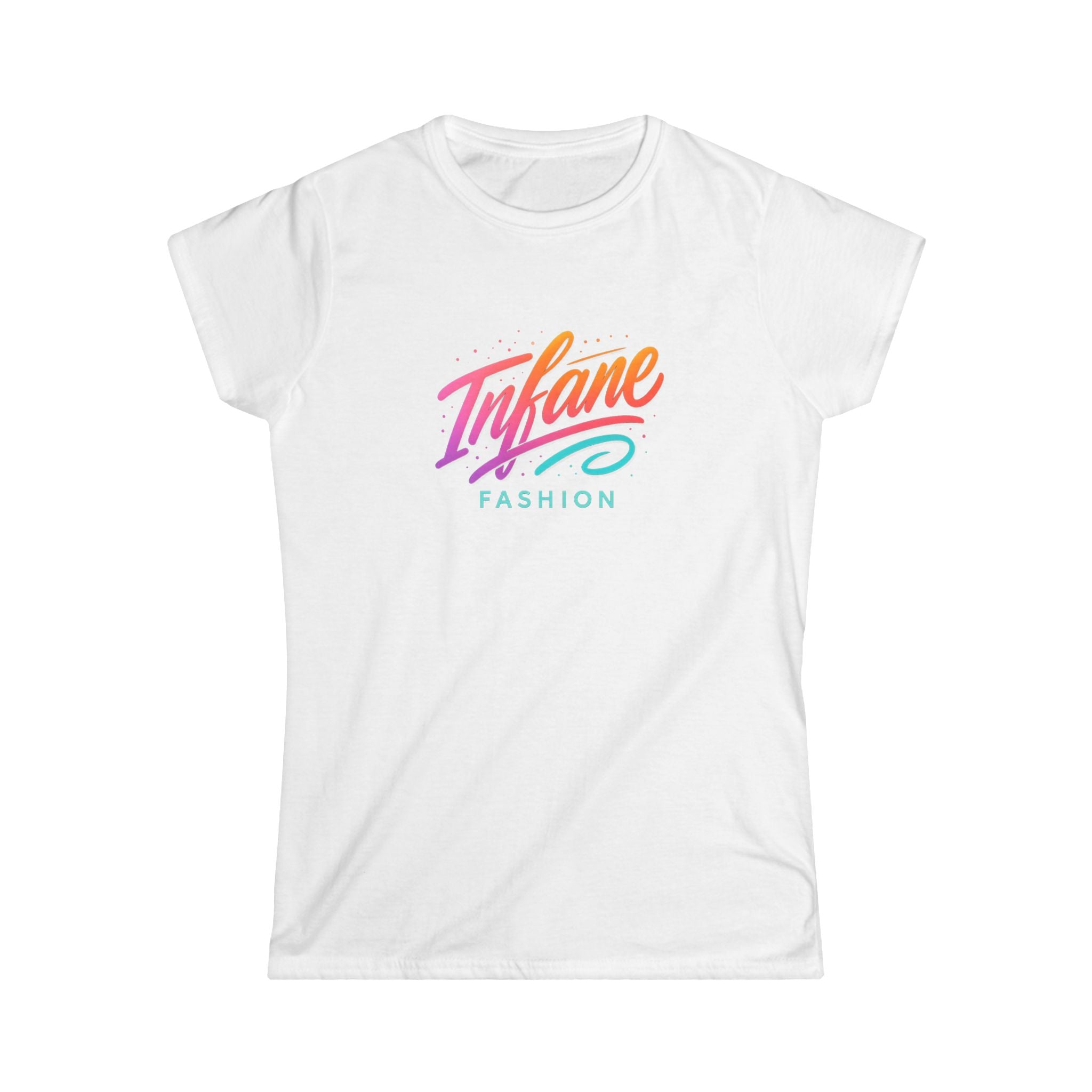 Colorful 'Inflane Fashion' Women's Softstyle Txeu
