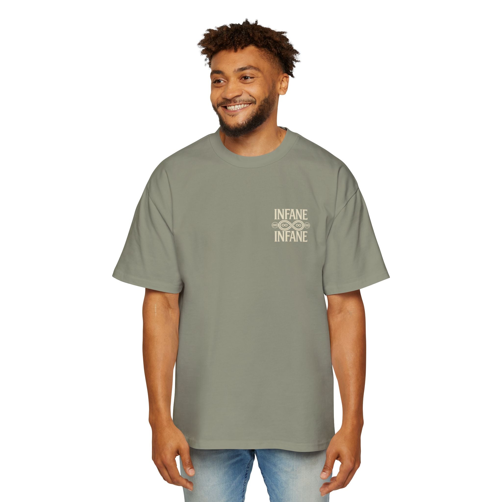 Heavy Luxury Oversized Te Streetwear | Tshirt Infane