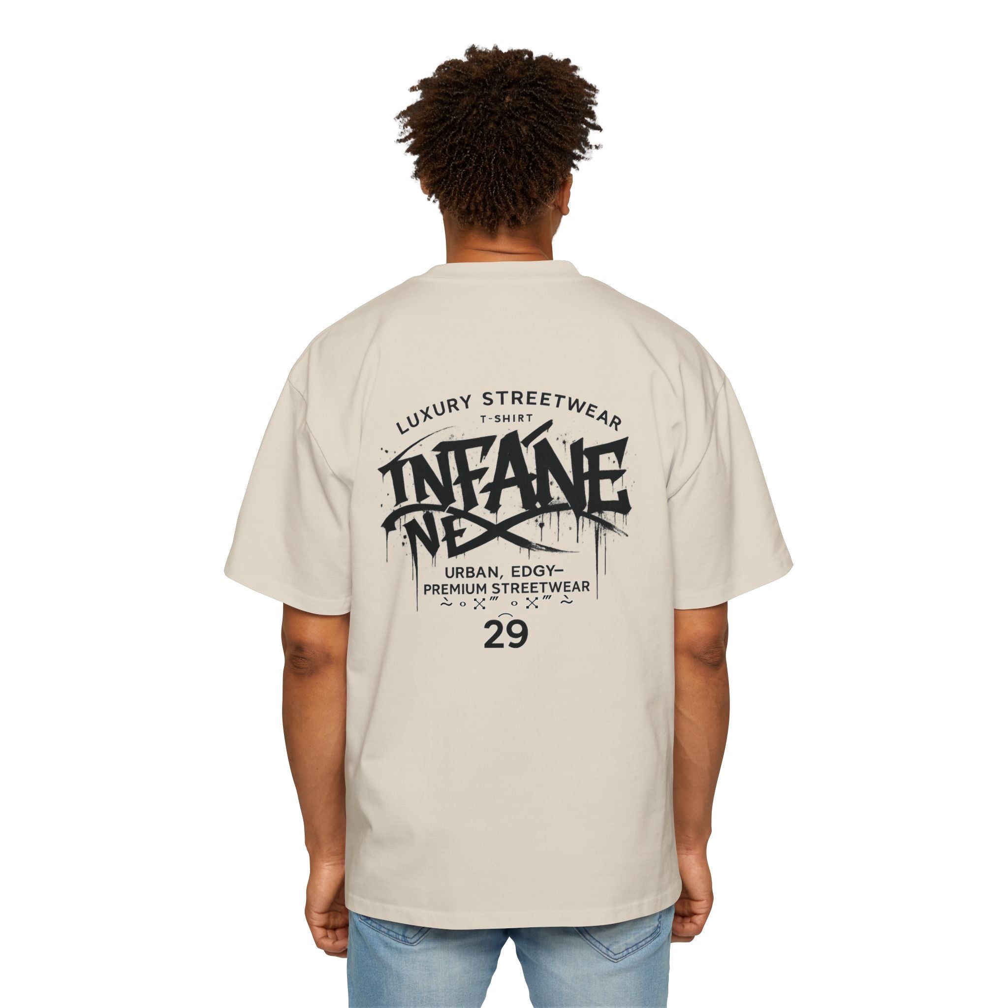 Graffity Streetwear Men's Oversized Tee | Infane Tshirt