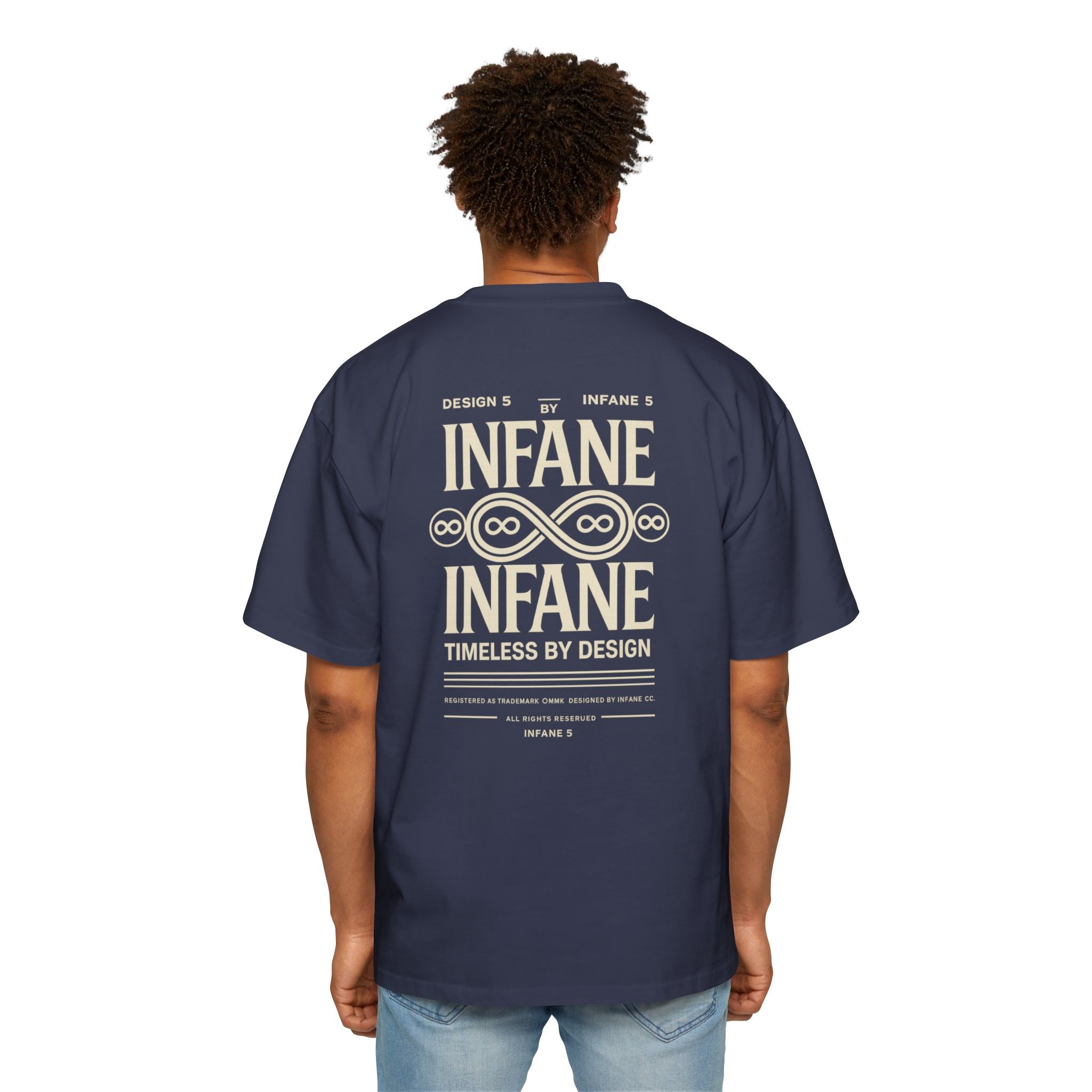 Heavy Luxury Oversized Te Streetwear | Tshirt Infane