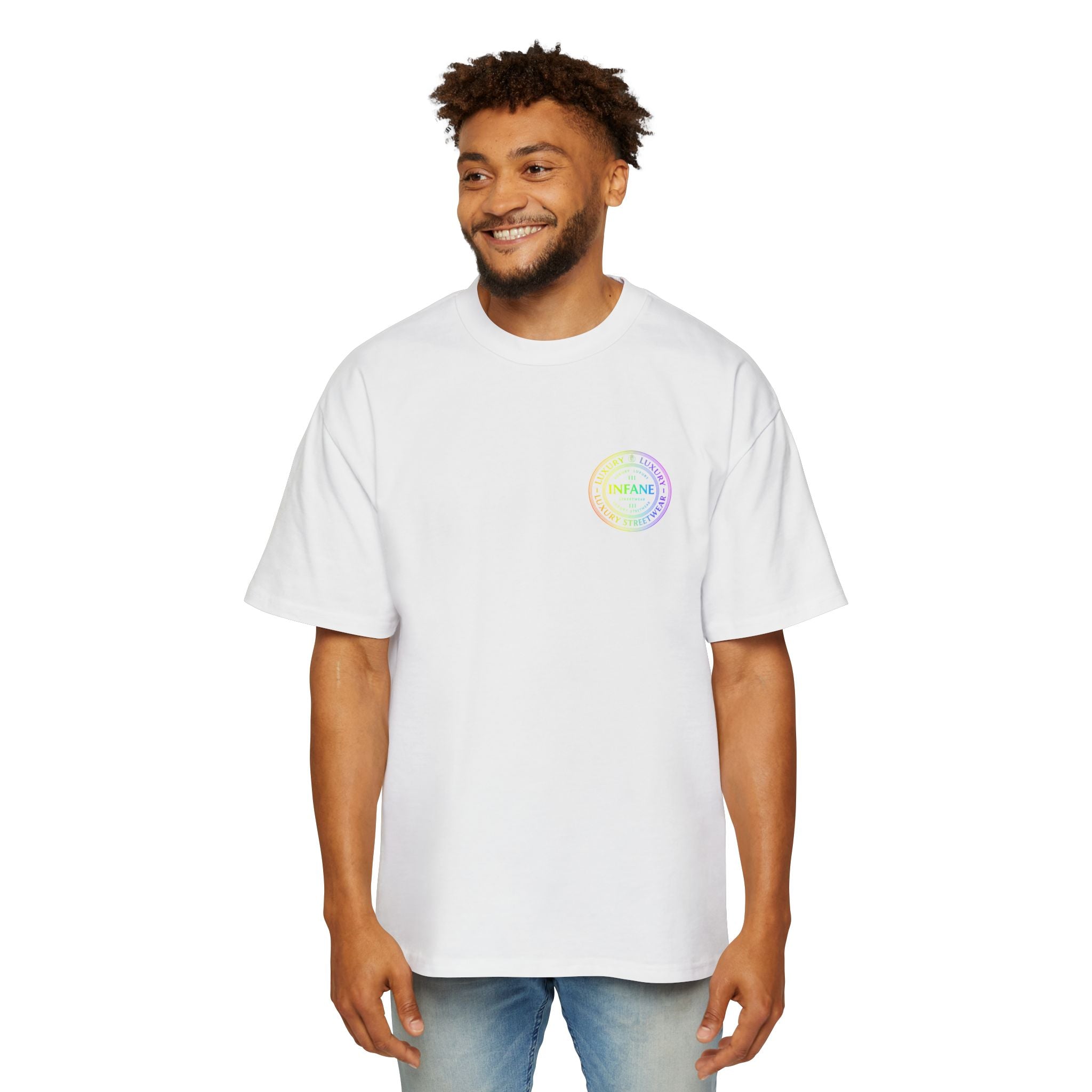 Men's Heavy Oversized Circle T-shirt | Infane Tshirt