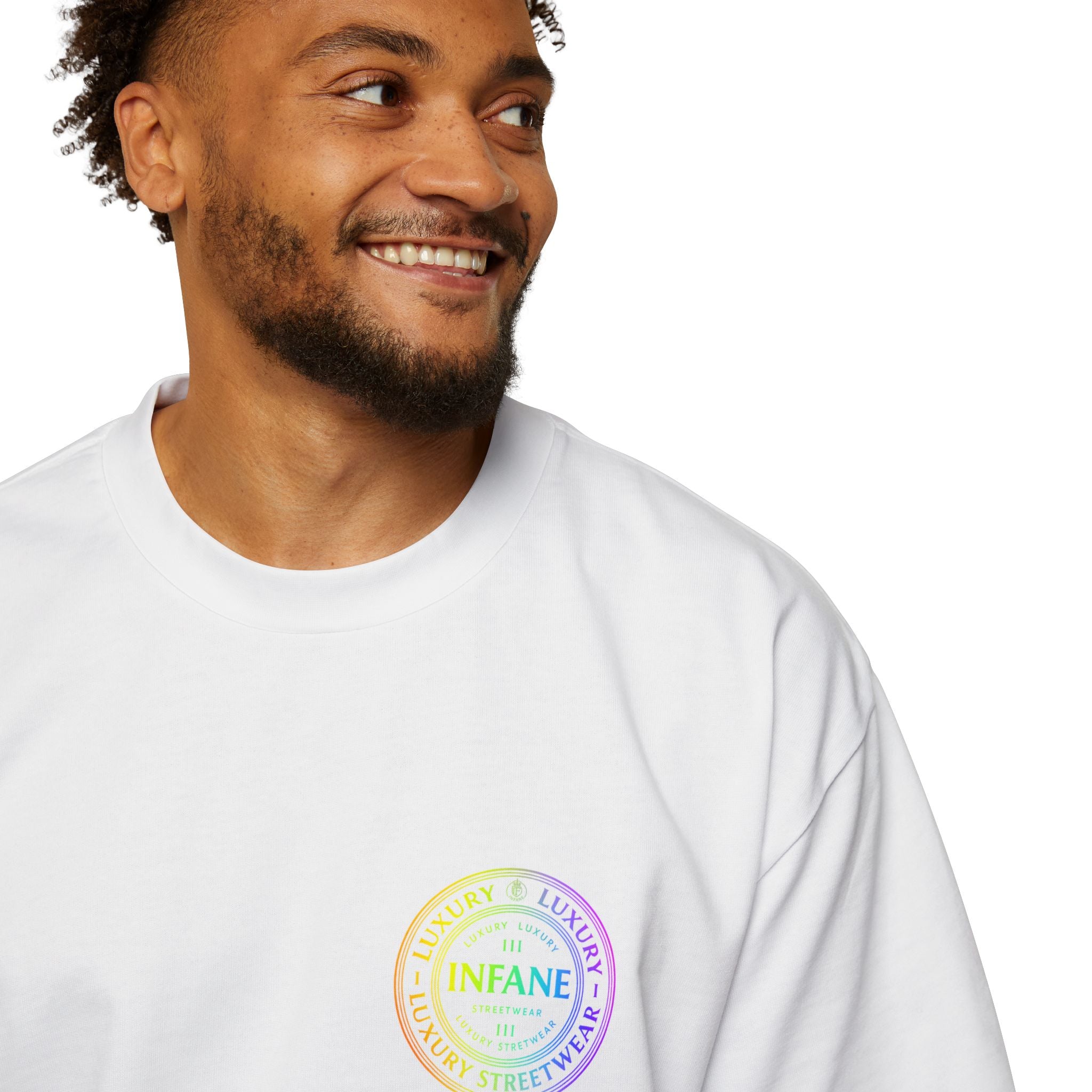 Men's Heavy Oversized Circle T-shirt | Infane Tshirt