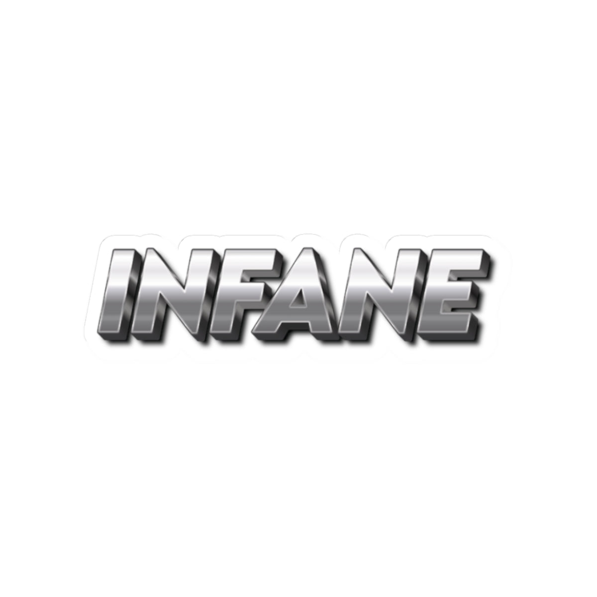 Infane Stickers for Creative Expression, Laptop Decor, Phone Case, Skateboard, Gift Ideas, Customizable Stickers, Youthful Vibe
