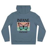 King Butterfly Hooded Sweatshirt - Unisex Hoodie EU