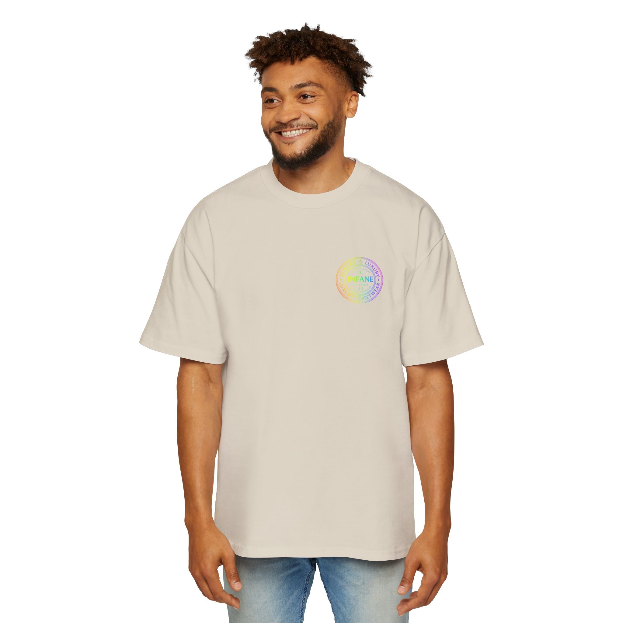 Men's Heavy Oversized Circle T-shirt | Infane Tshirt