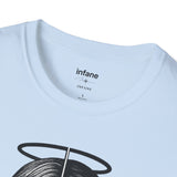 Unisex Softstyle T-Shirt - Angel/Demon Split Infane EU