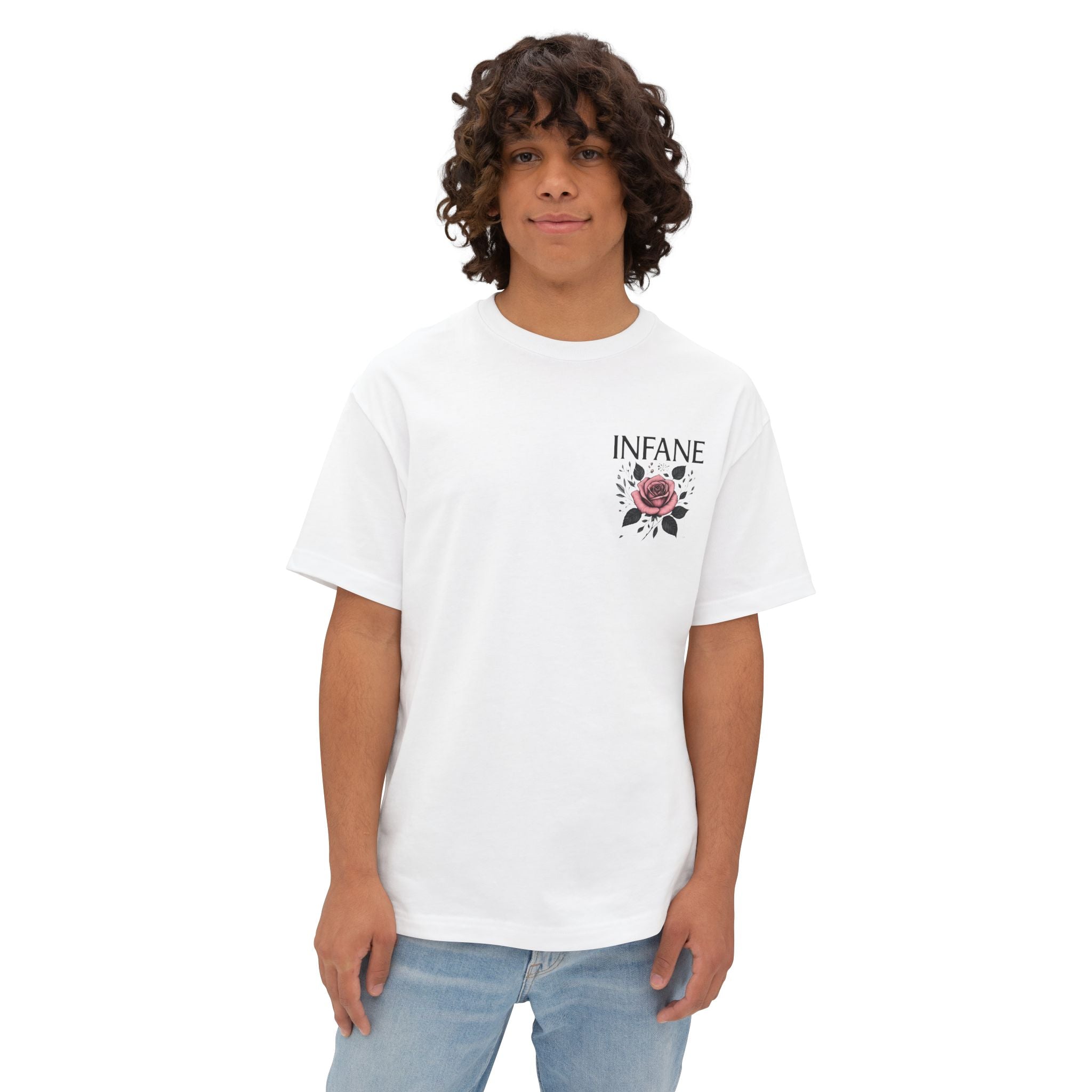 Rose Oversized Tee Man n Woman