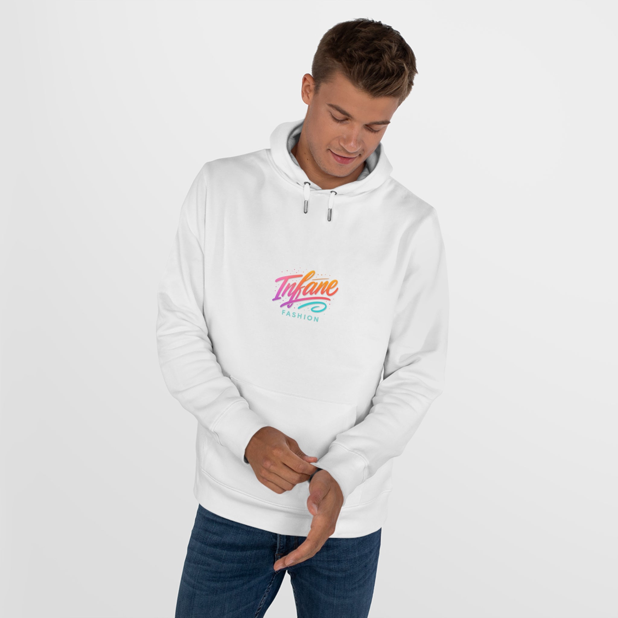 Trendy King Unisex Hooded Sweatshirt - EU
