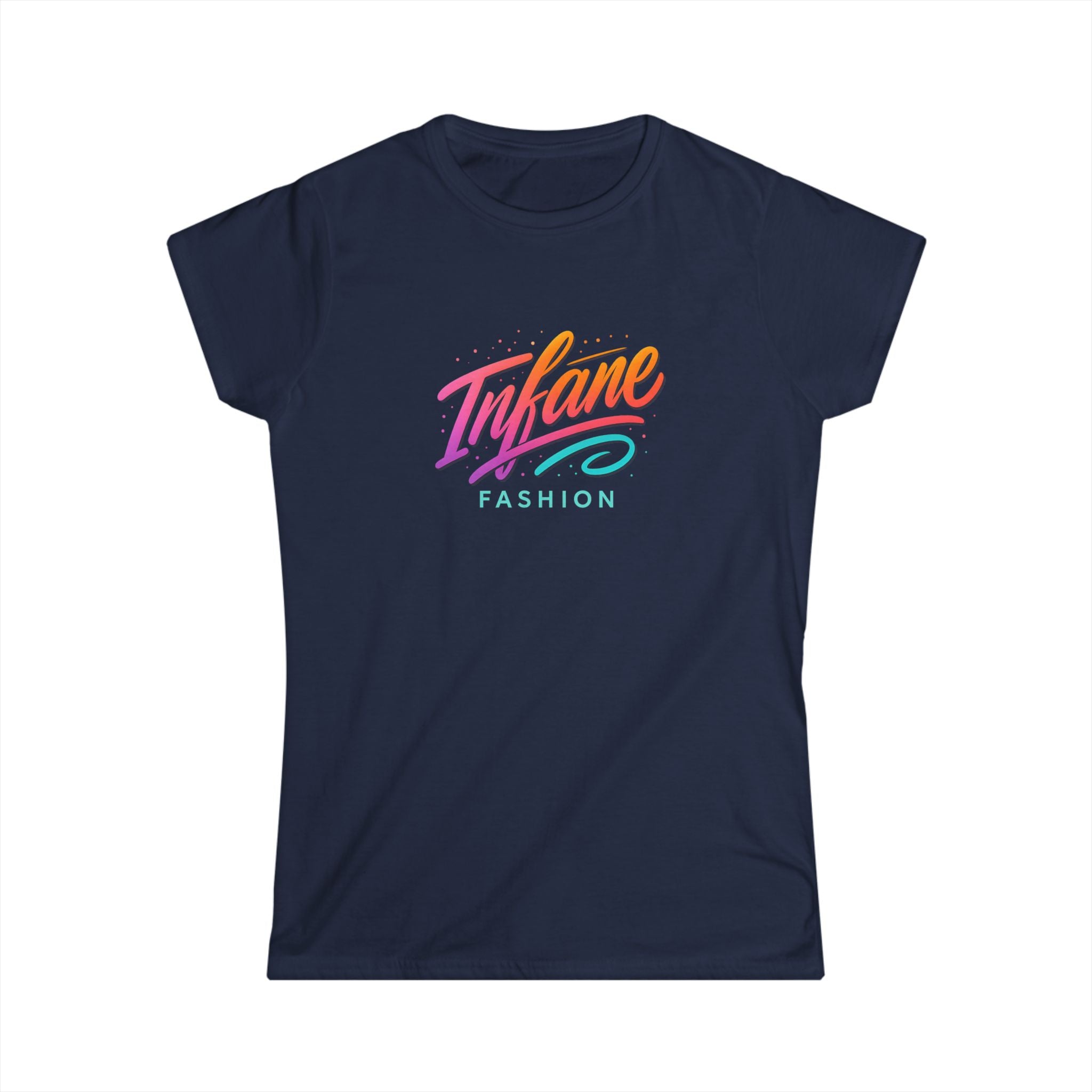 Colorful 'Inflane Fashion' Women's Softstyle Txeu