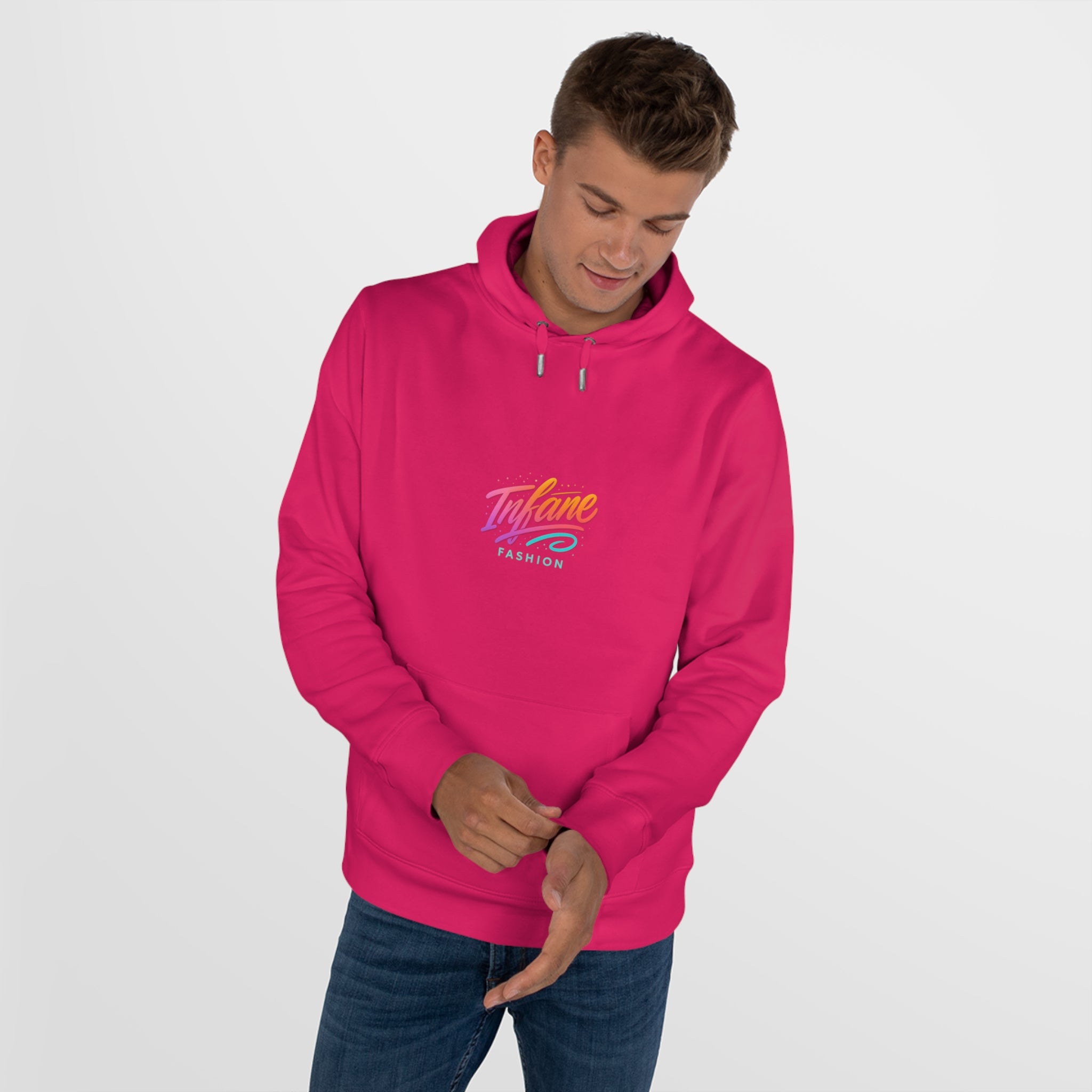 Trendy King Unisex Hooded Sweatshirt - EU