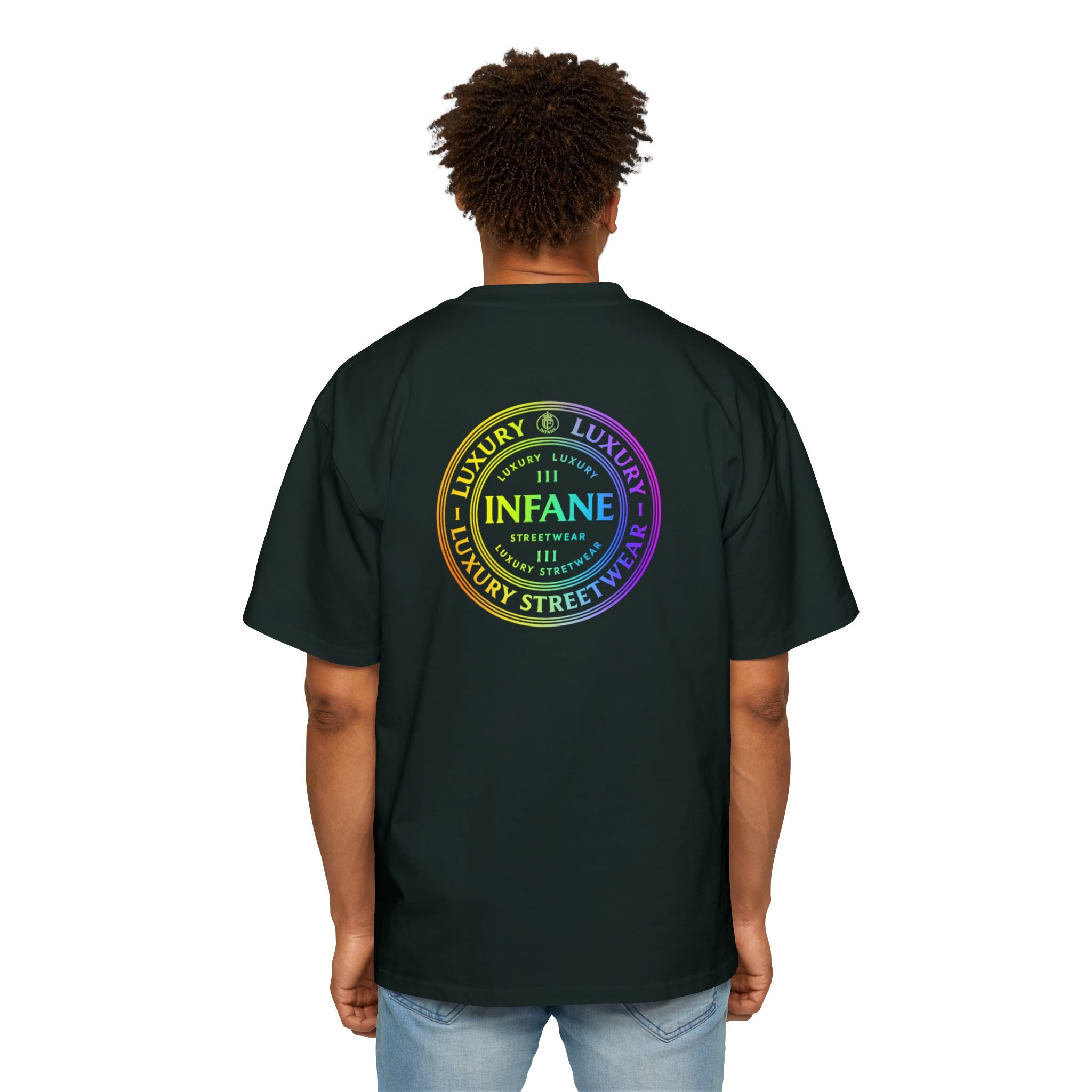 Men's Heavy Oversized Circle T-shirt | Infane Tshirt