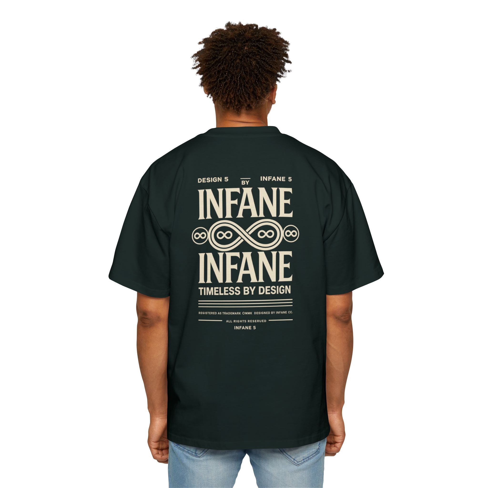 Heavy Luxury Oversized Te Streetwear | Tshirt Infane