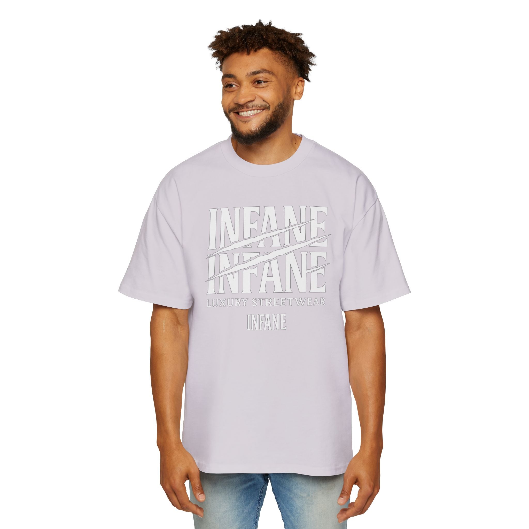 Scratch Oversized Graphic T-shirt | Infane Tshirt