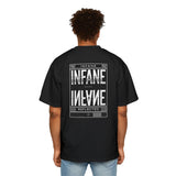 Men's Oversized Graphic Tee | Infane Reflected