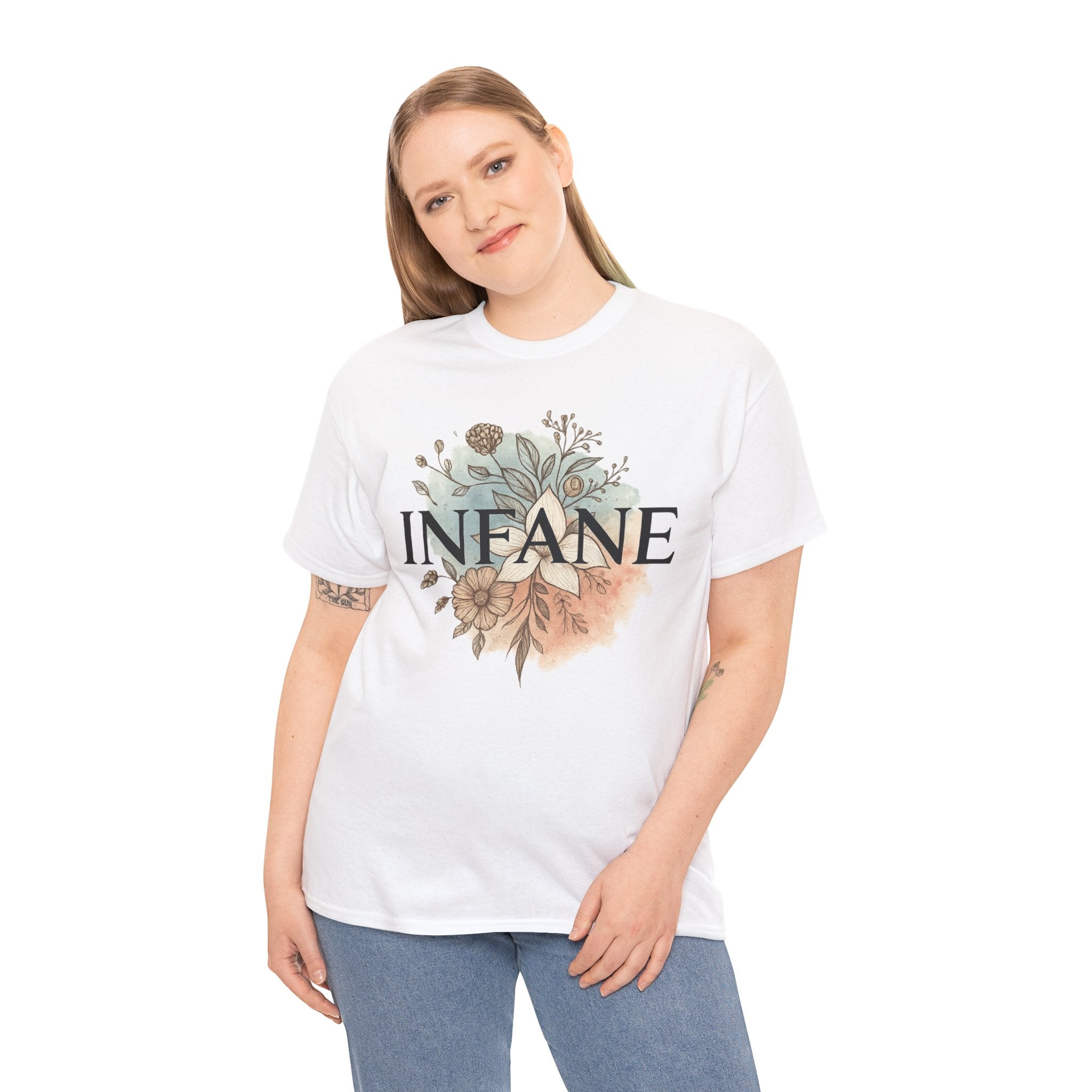 Floral Infane Unisex Heavy Cotton TxEU